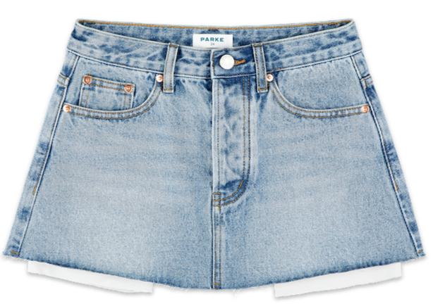 Denim Mini Skirt