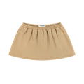 Elastic Mini Skirt - Camel
