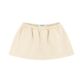 Elastic Mini Skirt - Cream
