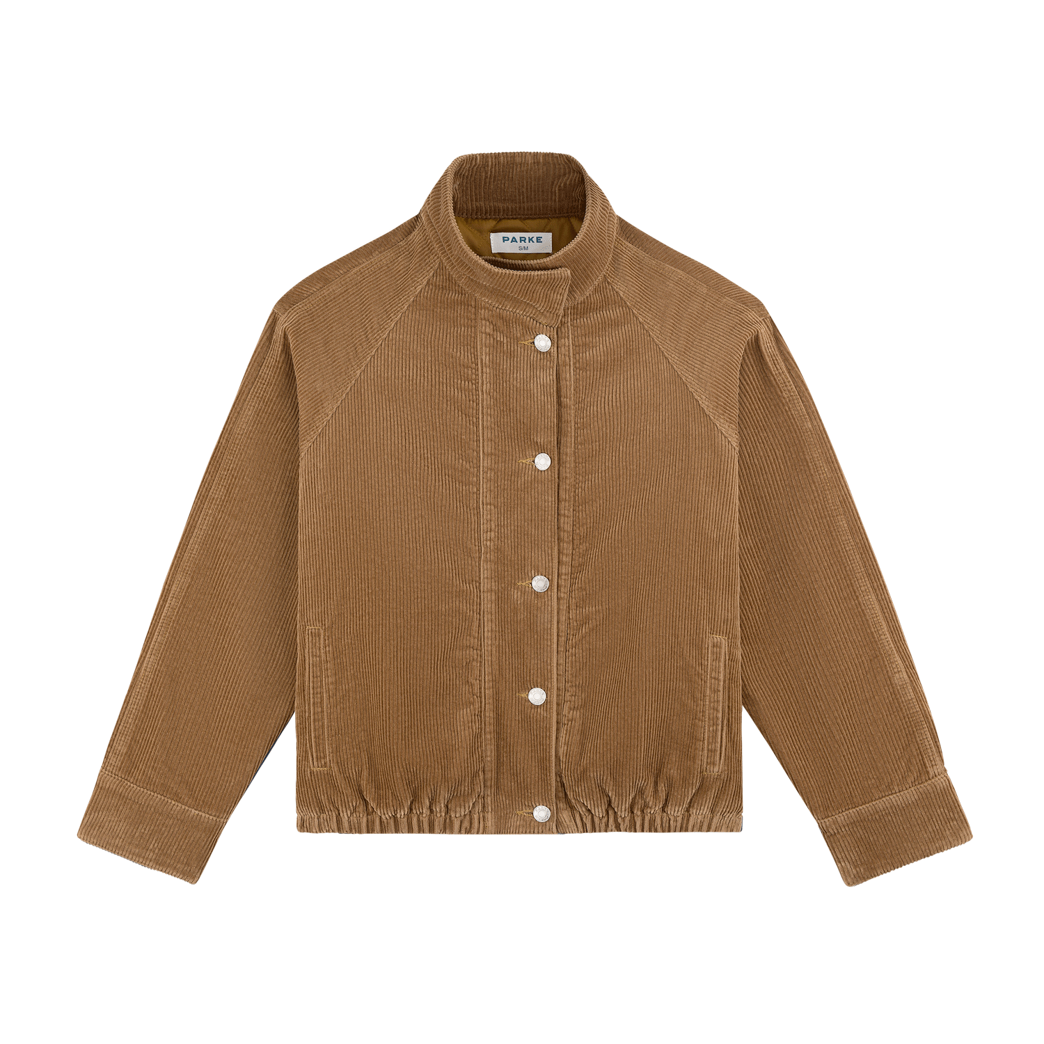 Lined Corduroy Bomber Jacket