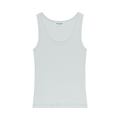 Pointelle Tank - Pale Blue