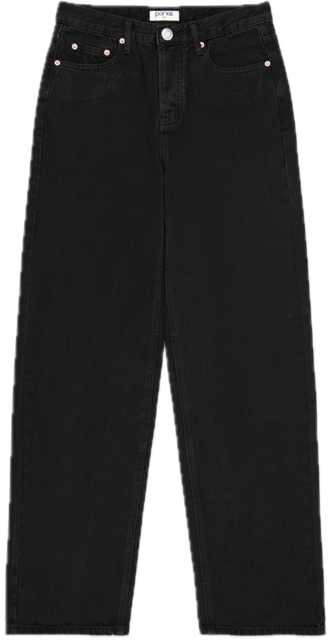 Classic Straight Jeans - Black