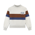 Vintage Striped Mockneck With Nostalgia Patch