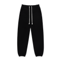 Drawstring Unisex Sweatpants - Black