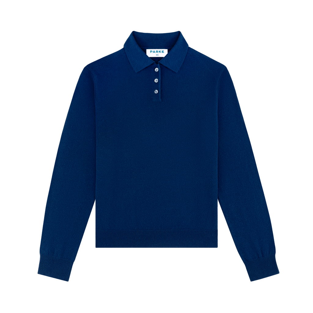 Long Sleeve Classic Polo Sweater