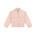Oversized Denim Jacket - Pink